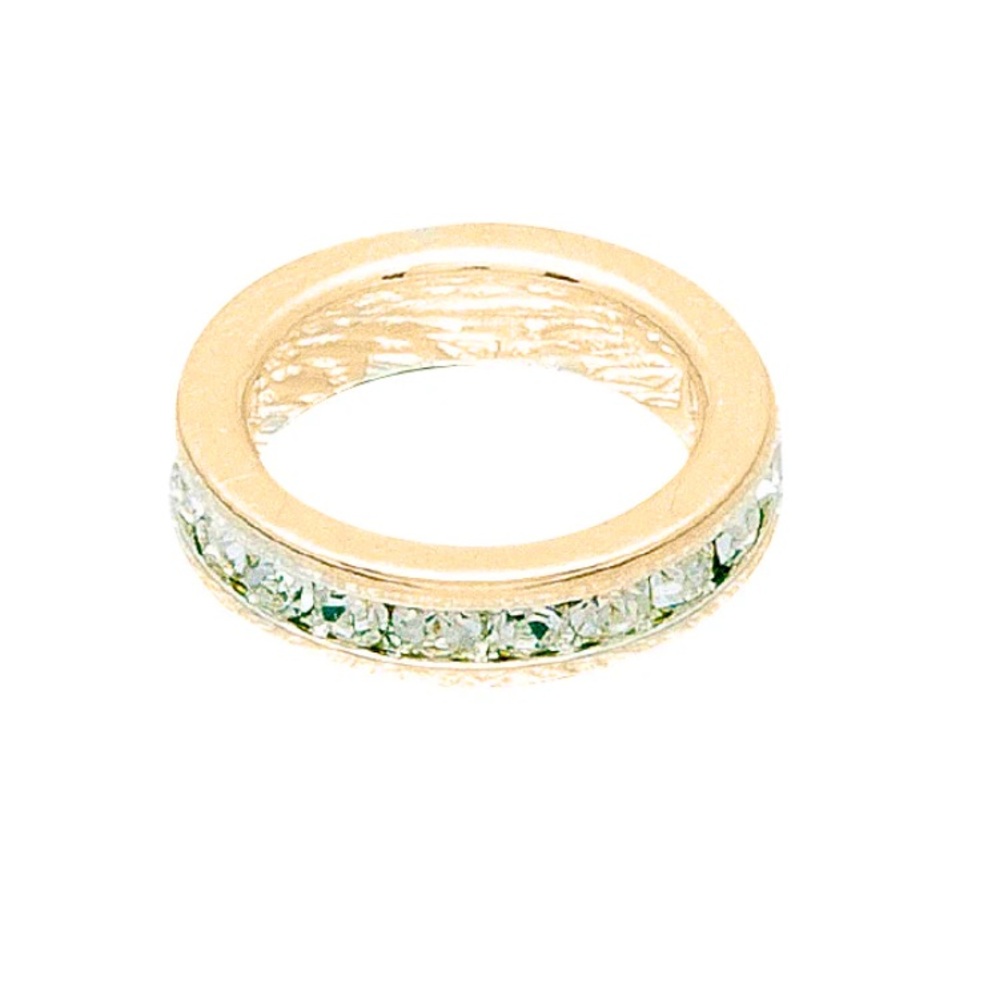 mary j jewelry 14 karat yellow gold 14 mm round charm, April birthstone